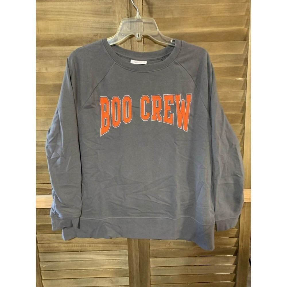 NWT Isabel Maternity “Boo Crew” Sweatshirt Women’s Size Small